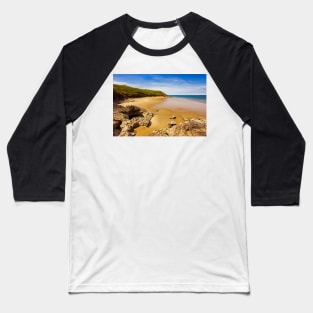 Bluepool Corner, Gower Baseball T-Shirt